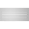 Ekena Millwork Vertical Surface Mount PVC Gable Vent: Functional, w/ 2"W x 2"P Brickmould Sill Frame, 34"W x 16"H GVPVE34X1603SF - alternate 3